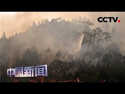 [中国新闻] 西班牙北部地区发生山火 大火逼近居民区 | CCTV中文国际