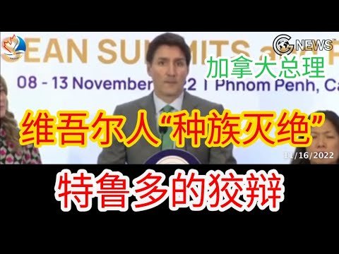 加拿大议会早已认定中共的“种族灭绝罪”，特鲁多竟然认为还需要适当的国际机构来定义。#特鲁多 #加拿大 #种族灭绝 #新中国联邦 #郭文贵 #新疆 #维吾尔族 #习近平 #中共