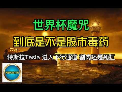 美股 世界杯魔咒！到底是不是股市毒药？下周建仓机会！个股点评 … 特斯拉Tesla 进入下行通道，割肉还是死扛？